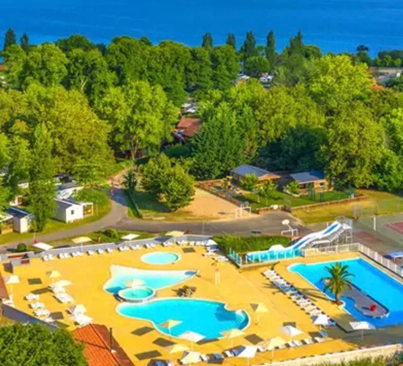 Mobil Home 6 Personnes Camping 4* Mimizan Aureilhan Kültér fotó