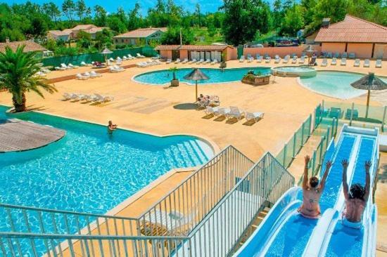 Mobil Home 6 Personnes Camping 4* Mimizan Aureilhan Kültér fotó